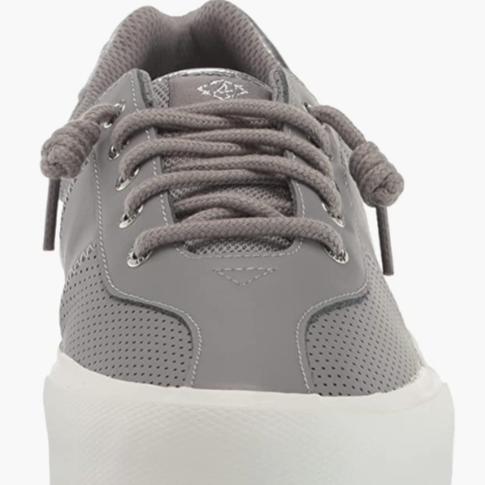 NEW Sperry Women's Soletide Leather Racy Boat Shoe Sz 6.5 grey